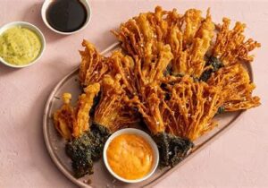 Enoki Mushroom Cooking