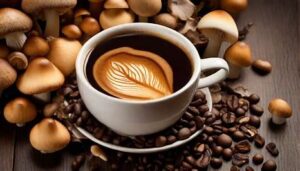Mushroom coffee