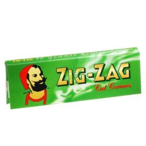 Zig Zag Rolling Papers - Green Cut Corners