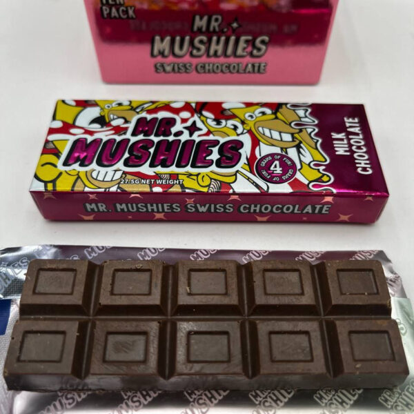 Buy Mr Mushies Chocolate Bar Online - Disposable Vape House