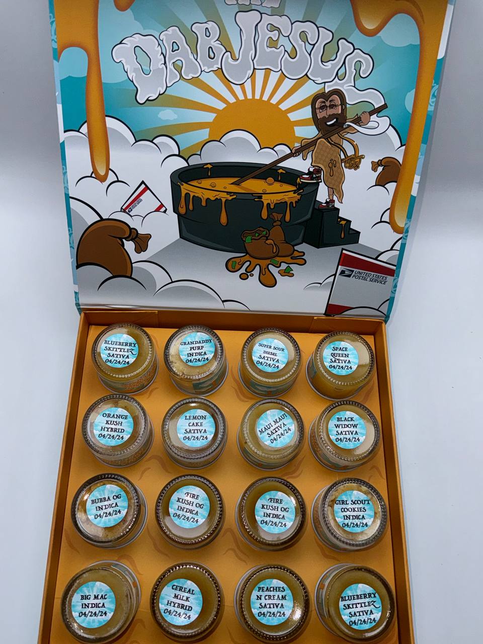 Dab Jesus Wax Baller Box