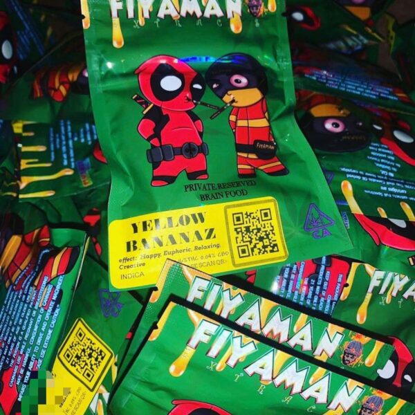 Fiyaman Carts Yellow Bananaz
