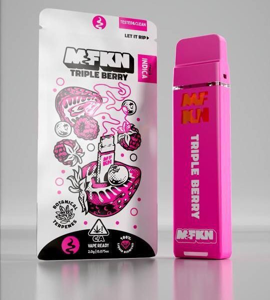 ItsAMfknDonut 2G Disposable Triple Berry