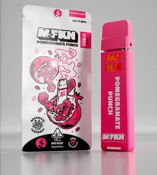 Mfkn 2G Disposable Pomegranate Punch