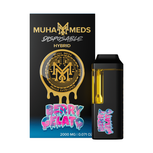 Muha Meds 2g Disposable Berry Gelato Hybrid