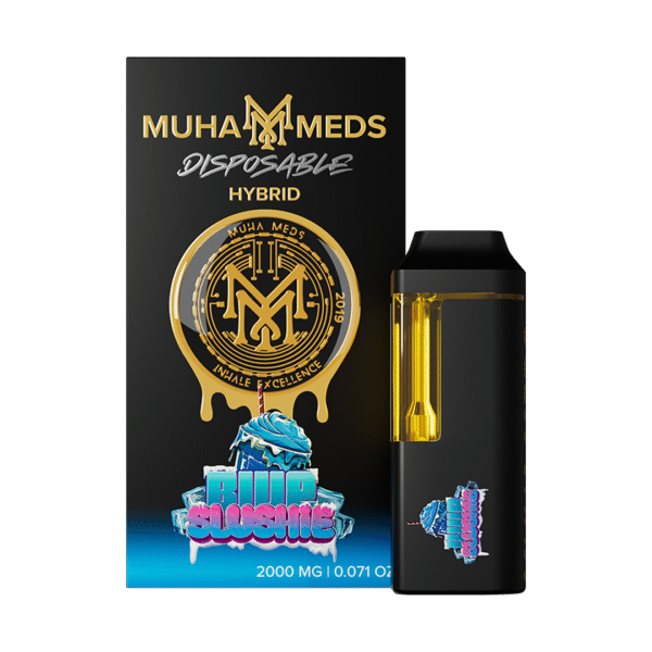 Muha Meds 2g Disposable Blue Slushie Hybrid
