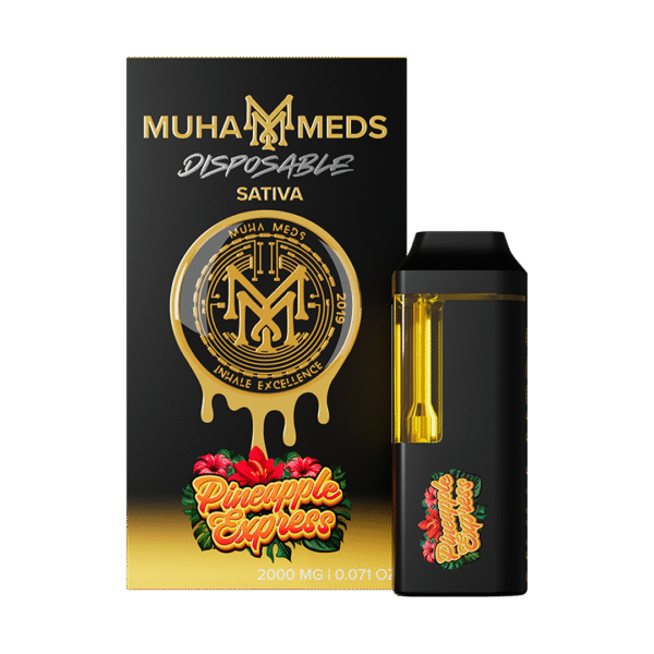 Muha Meds 2g Disposable Pineapple Express Sativa