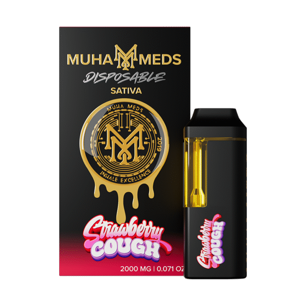 Muha Meds 2g Disposable Strawberry Cough Sativa