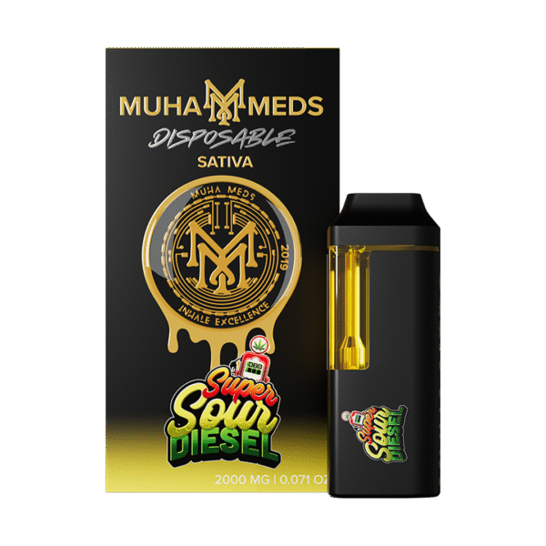 Muha Meds 2g Disposable Super Sour Diesel Sativa