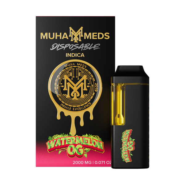 Muha Meds 2g Disposable Watermelon OG Indica