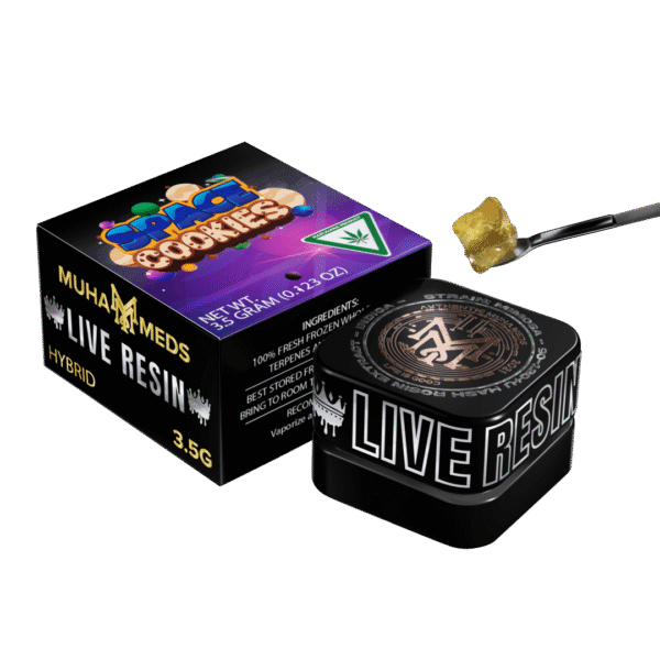 Muha Meds Live Resin Space Cookies | Hybrid