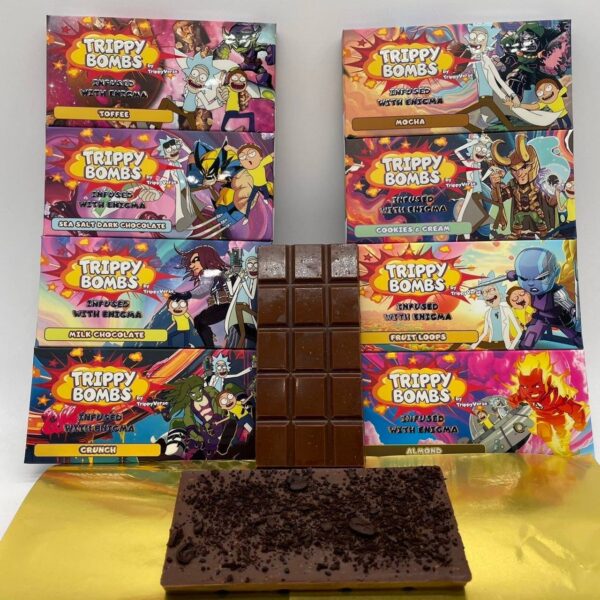 New Trippy Bomb Chocolate Bars
