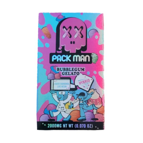 PACKMAN BUBBLEGUM GELATO • Packman Carts Store
