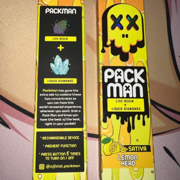 PACKMAN LEMON HEAD • Packman Carts Store