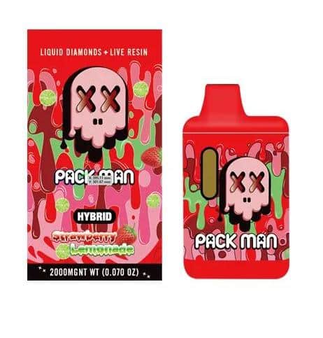 PACKMAN STRAWBERRY LEMONADE • Packman Carts Store