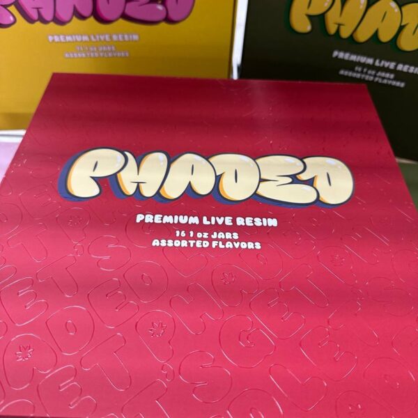 PHADED Live Resin Badder Baller Jars