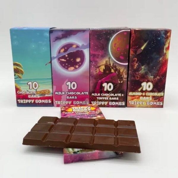 Trippy Bomb Shroom Chocolate Bar
