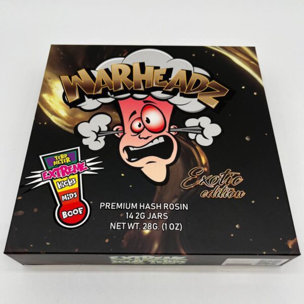 Warheadz Hash Rosin Exotic Edition